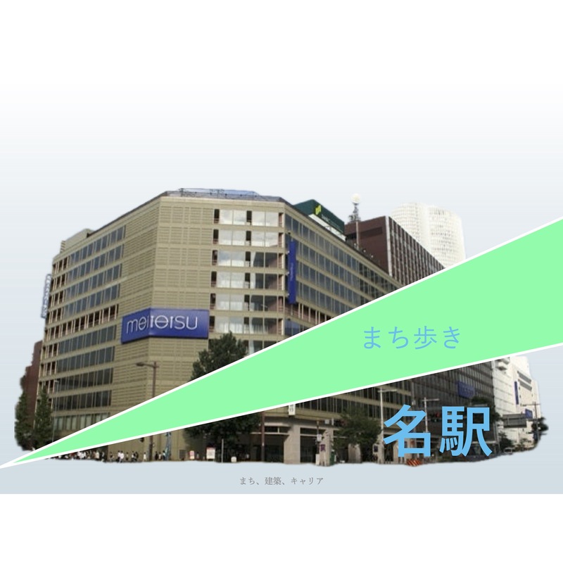 【学生部会】研修見学会(名駅まち歩き)Part1